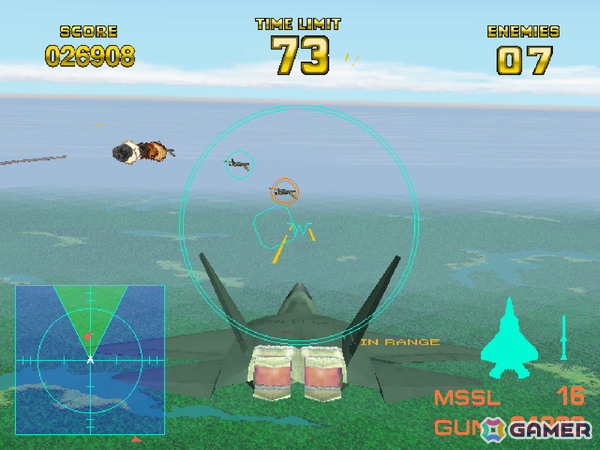 1995年リリースのナムコによるフライトシューティングゲーム「エアーコンバット22」が「アーケードアーカイブス/アーケードアーカイブス2」として7月3日に配信!の画像