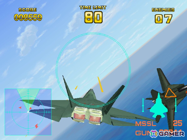 1995年リリースのナムコによるフライトシューティングゲーム「エアーコンバット22」が「アーケードアーカイブス/アーケードアーカイブス2」として7月3日に配信!の画像