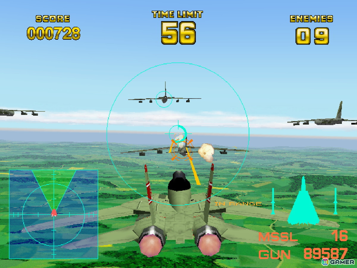 1995年リリースのナムコによるフライトシューティングゲーム「エアーコンバット22」が「アーケードアーカイブス/アーケードアーカイブス2」として7月3日に配信！の画像1