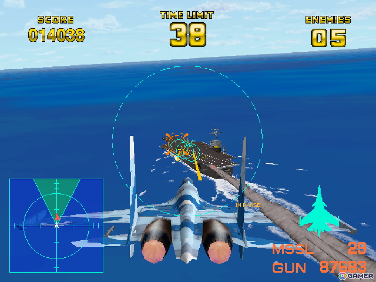 1995年リリースのナムコによるフライトシューティングゲーム「エアーコンバット22」が「アーケードアーカイブス/アーケードアーカイブス2」として7月3日に配信！の画像5