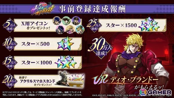 「ジョジョ」新作アプリの正式名称が「ジョジョの奇妙な冒険 オラオラオーバードライブ」に決定！2025年秋配信に向けて事前登録受付がスタートの画像2