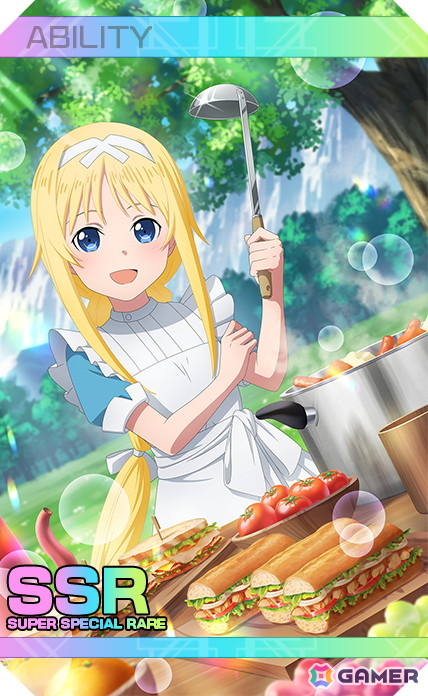 「SAO ヴァリアント・ショウダウン」七夕衣装のアリスとアスナが登場！イベント報酬は幼少期アリスのアビリティカードにの画像