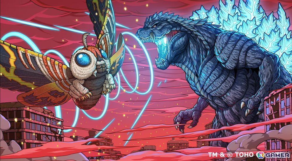 ゴジラ バトルライン」でシーズン「巨大蛾怪獣の出現」がスタート