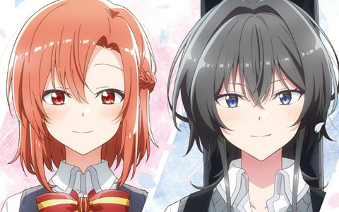 TVアニメ「ささやくように恋を唄う」木野ひまり、朝凪依のキャラクター素材をデザインしたVポイントカードが登場！