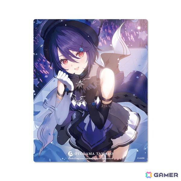 VTuberグループ「あおぎり高校」音霊魂子さんのYouTubeチャンネル登録者数が50万人突破！viviON BLUE内「あおぎり高校購買部」で記念グッズもの画像5