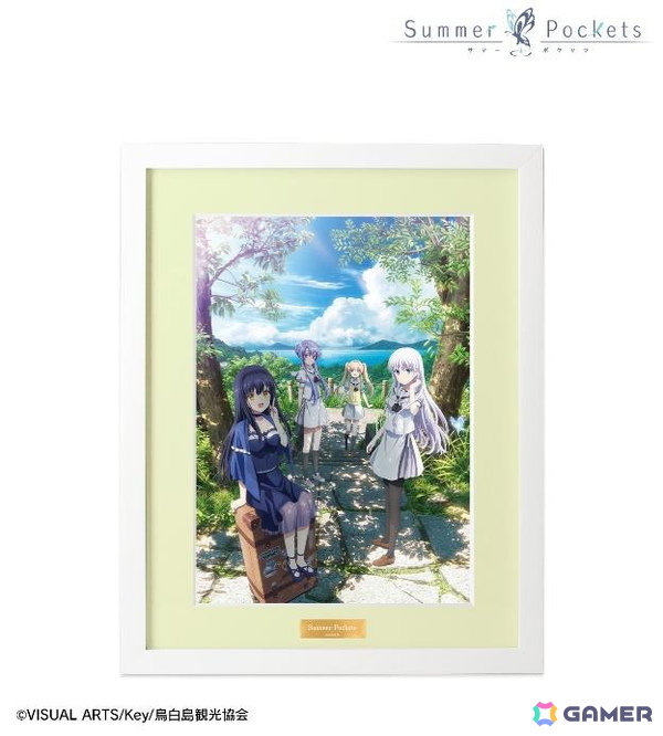 TVアニメ「Summer Pockets」のキャラファイングラフ、マルチ