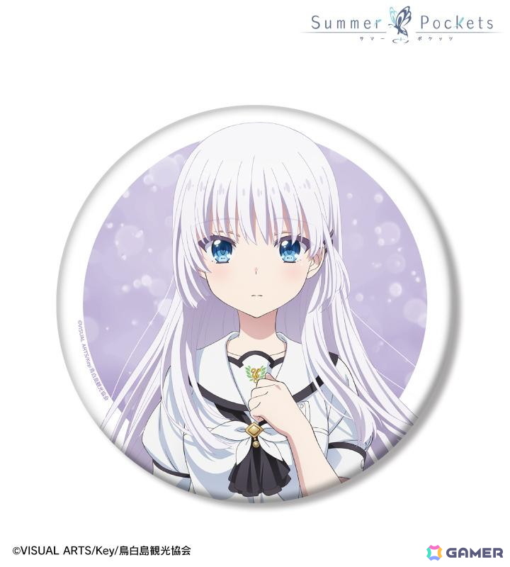 TVアニメ「Summer Pockets」のキャラファイングラフ、マルチ