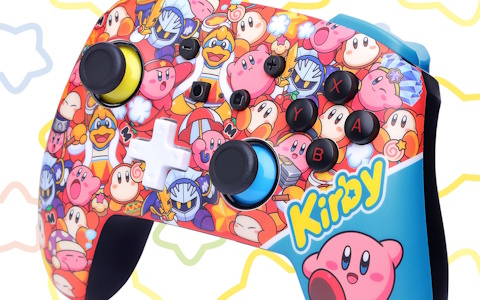 「星のカービィ」デザインのSwitch用ワイヤレスコントローラーと有線ヘッドセットが7月4日より順次発売！