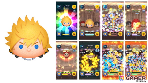 「LINE：ディズニー ツムツム」に「キングダム ハーツ」シリーズよりロクサスとシオンが新ツムとして登場！の画像2