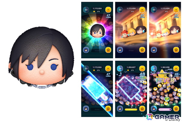 「LINE：ディズニー ツムツム」に「キングダム ハーツ」シリーズよりロクサスとシオンが新ツムとして登場！の画像3