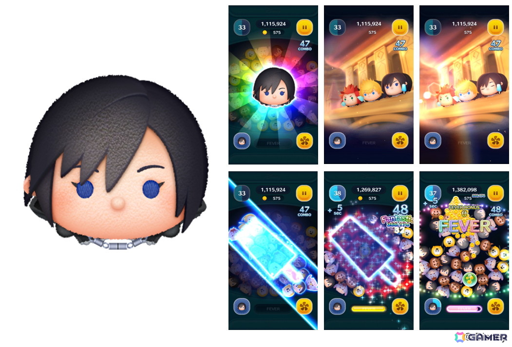 「LINE：ディズニー ツムツム」に「キングダム ハーツ」シリーズよりロクサスとシオンが新ツムとして登場！の画像