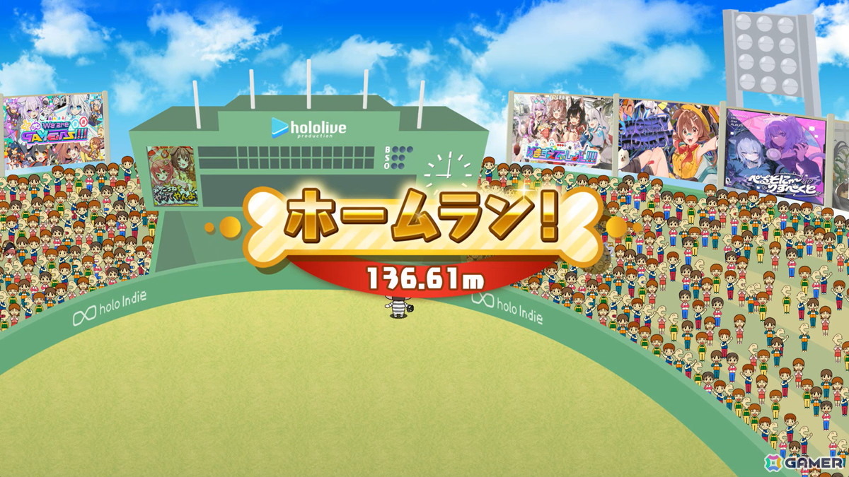 戌神ころねさんがホームラン街道をゆく2Dバッティングアクションゲーム「ころさんのホームWAN!ダービー」がSteamで7月11日に配信！の画像5