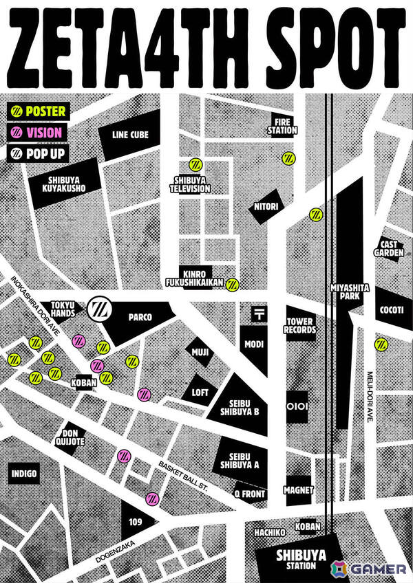ZETA4TH SPOT MAP