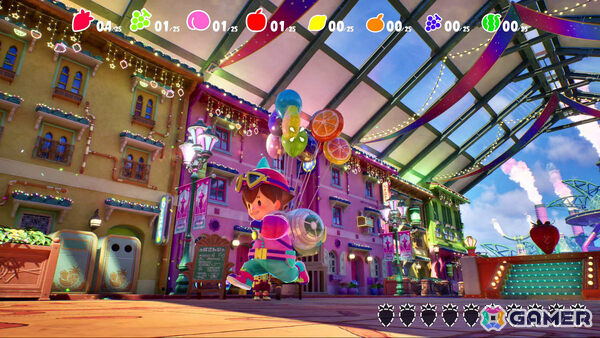 カラフル＆ジューシーな世界でフルーツを集める探索アクション「フルーティモ！」が9月にリリース！の画像