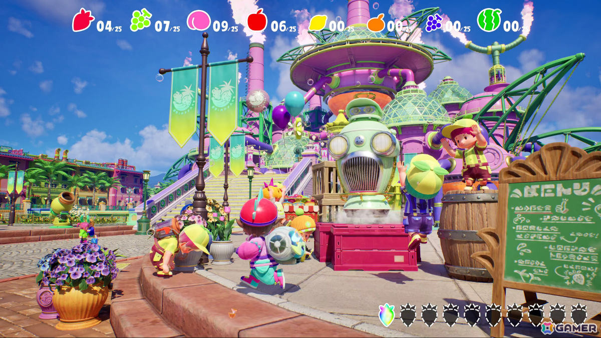 カラフル＆ジューシーな世界でフルーツを集める探索アクション「フルーティモ！」が9月にリリース！の画像5
