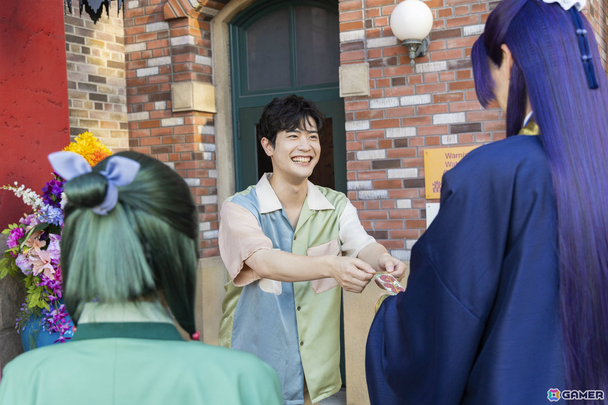 「薬屋のひとりごと ミステリー・ウォーク」 グリーティングの様子