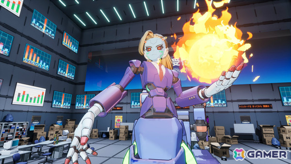 サイボーグJKが巨大ブラック企業をぶっ潰すアクションSTG「ゼンシンマシンガール」が10月23日に発売！の画像