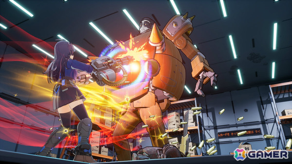 サイボーグJKが巨大ブラック企業をぶっ潰すアクションSTG「ゼンシンマシンガール」が10月23日に発売！の画像