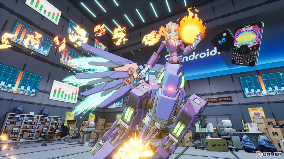 サイボーグJKが巨大ブラック企業をぶっ潰すアクションSTG「ゼンシンマシンガール」が10月23日に発売！の画像114