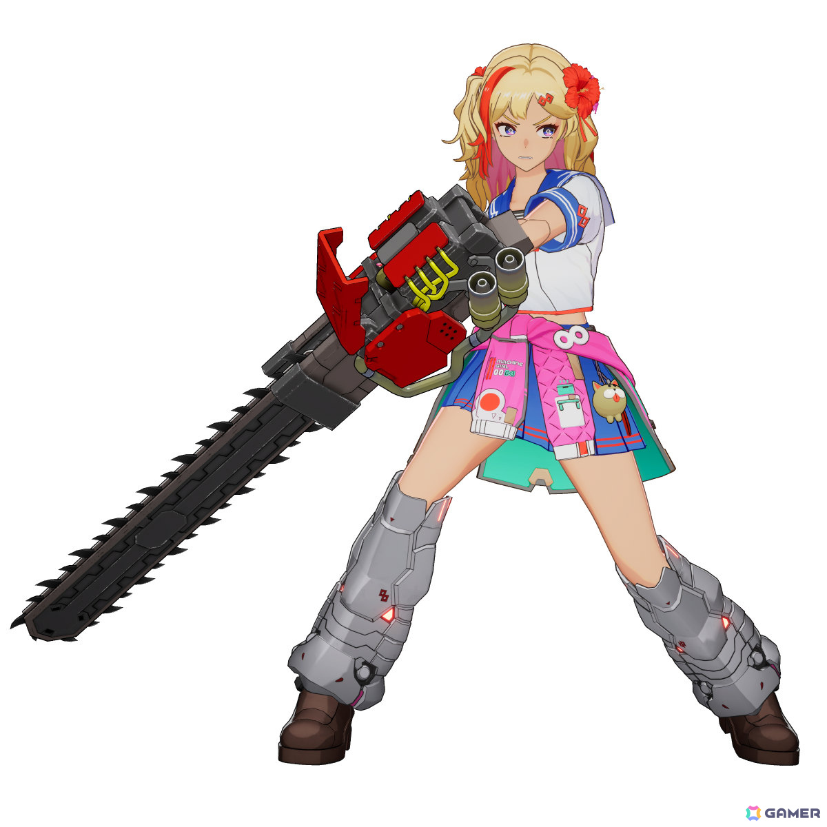 サイボーグJKが巨大ブラック企業をぶっ潰すアクションSTG「ゼンシンマシンガール」が10月23日に発売！の画像19