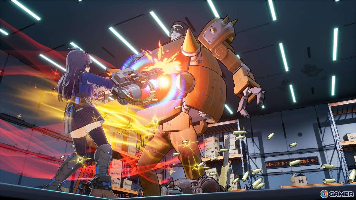 サイボーグJKが巨大ブラック企業をぶっ潰すアクションSTG「ゼンシンマシンガール」が10月23日に発売！の画像78