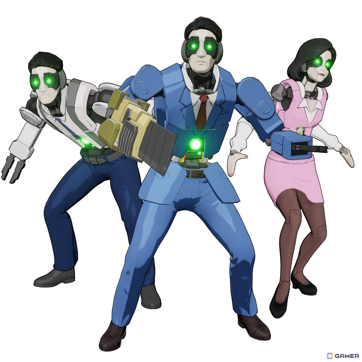 サイボーグJKが巨大ブラック企業をぶっ潰すアクションSTG「ゼンシンマシンガール」が10月23日に発売!の画像
