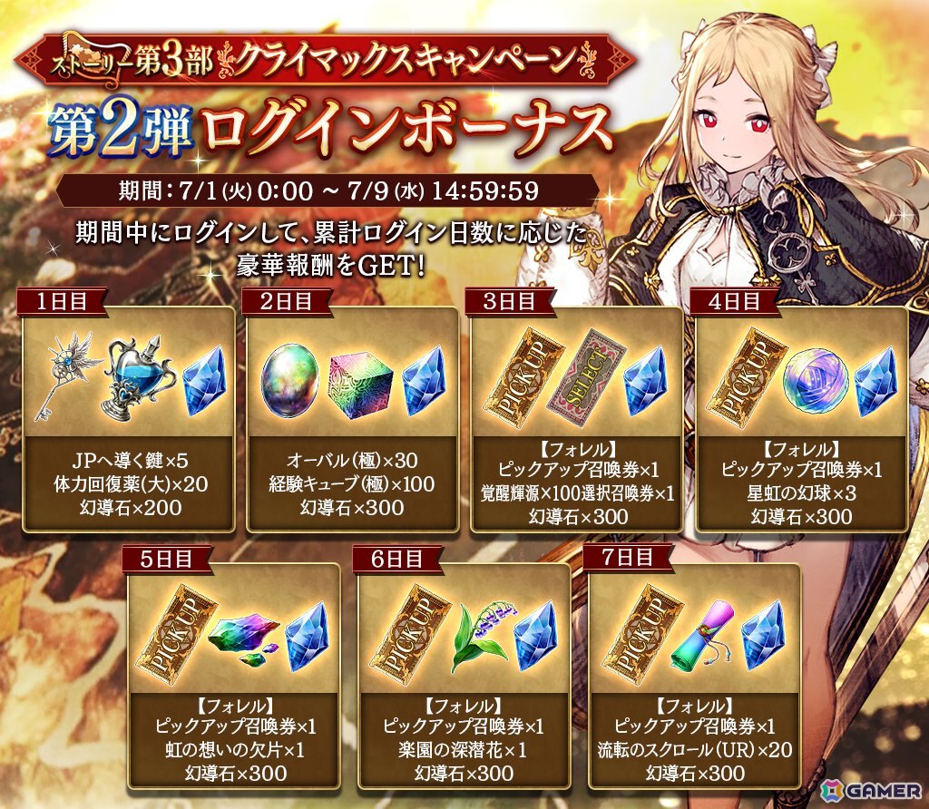 「FFBE幻影戦争」で新ユニット「フォレル(CV:茅野愛衣」が登場!最大2,000個の幻導石が貰えるログインボーナスも開催の画像
