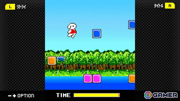 シンプル激ムズアクションゲーム「ぴょんぴょんアスレチック」がSwitchで7月3日より配信！テレビ番組での紹介を受け急遽G-MODEアーカイブスで復刻決定の画像4