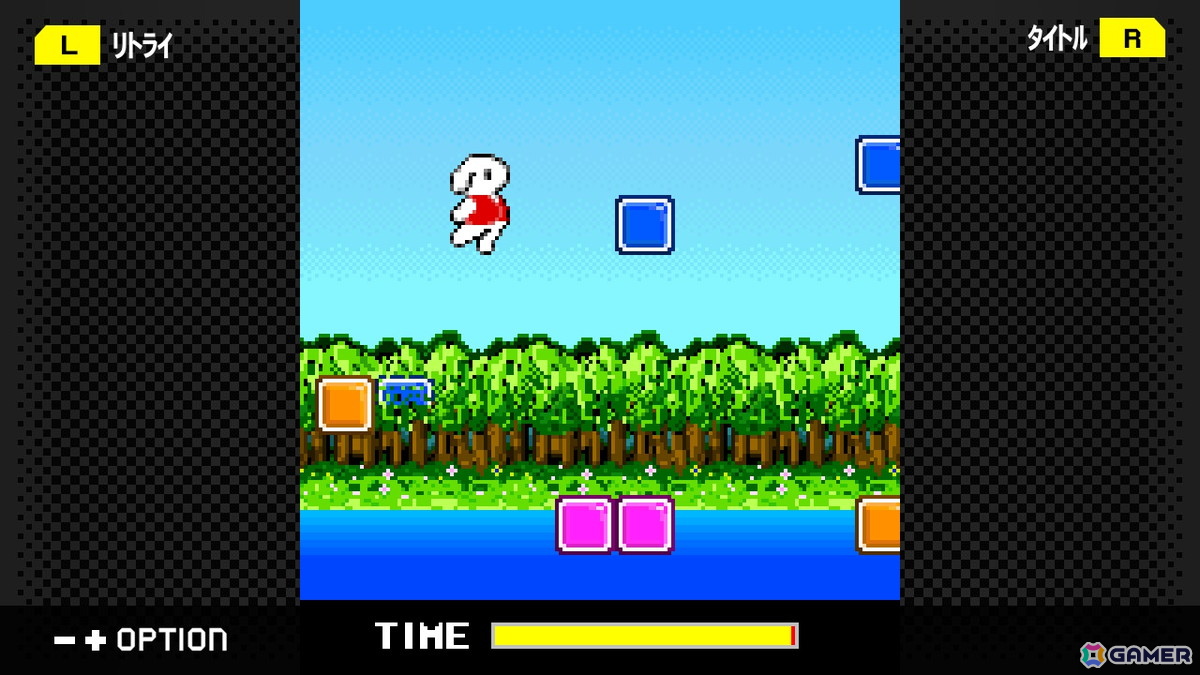 シンプル激ムズアクションゲーム「ぴょんぴょんアスレチック」がSwitchで7月3日より配信！テレビ番組での紹介を受け急遽G-MODEアーカイブスで復刻決定の画像