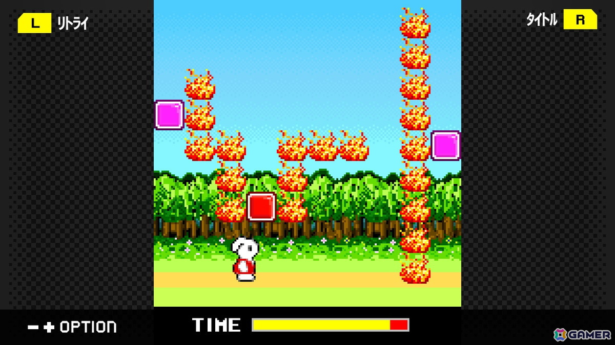 シンプル激ムズアクションゲーム「ぴょんぴょんアスレチック」がSwitchで7月3日より配信！テレビ番組での紹介を受け急遽G-MODEアーカイブスで復刻決定の画像
