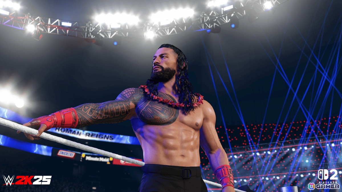 「WWE 2K25」（英語版）のSwitch2版が7月23日に配信！外出先でもすべてのゲームモードがプレイ可能にの画像