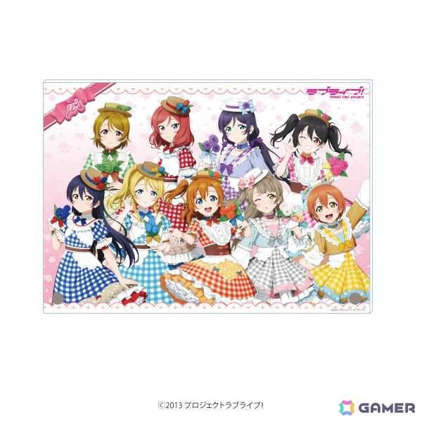 ラブライブ！×GiGO×fanfancy＋キャンペーンが7月12日より開催！第1弾ではμ'sの新規描き下ろしイラストを使用したプライズやコラボカフェ、物販などを展開の画像