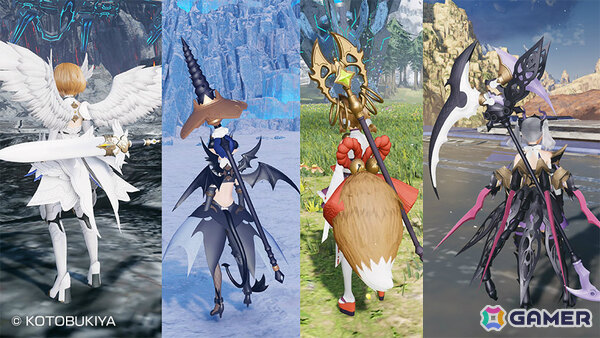 「PSO2 ニュージェネシス」プラモシリーズ「アルカナディア」とのコラボが開催！ルミティア、ヴェルルッタ、ユクモ、ソフィエラになりきれるコスチュームが登場の画像
