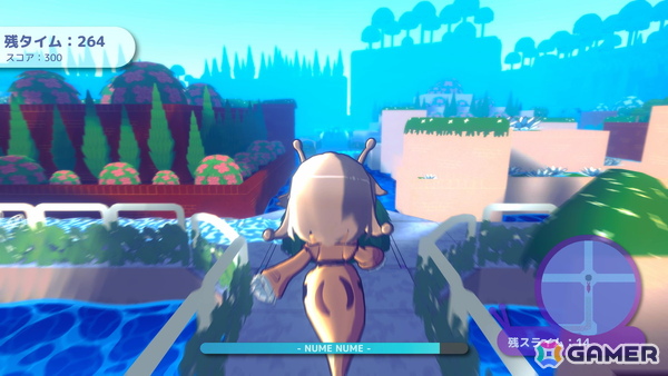 ナメツムリの少女がスライムを追うヌメヌメおにごっこアクション「ガーデンハント」のSteamストアページが公開！の画像5