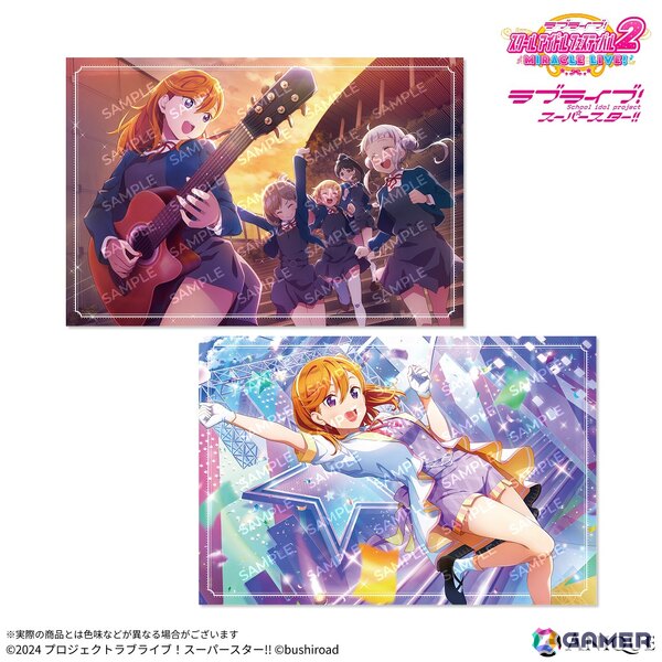 「スクフェス2」のホログラム缶バッジ、スマートフォン風アクスタ・ジュエルクリアカード、スチルカードイラストを使用したポストカードが登場！の画像21