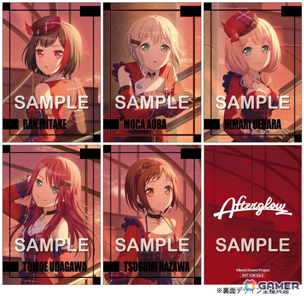 「バンドリ！」Afterglow ミニAlbum「GLOW GOES ON」がリリース！Blu-ray付生産限定盤にはAfterglow「After School Event 夕景の一頁」を収録の画像3