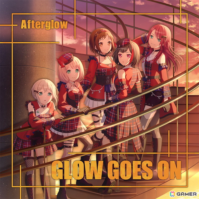 「バンドリ！」Afterglow ミニAlbum「GLOW GOES ON」がリリース！Blu-ray付生産限定盤にはAfterglow「After School Event 夕景の一頁」を収録の画像2
