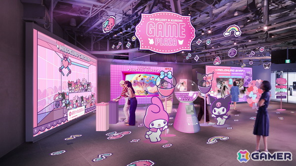 「MY MELODY ♡ KUROMI GAME PLAZA」7月18日よりSHIBUYA TSUTAYAで開催！3つの体験型ゲームやフォトスポットで「メロクロな関係」を体感しようの画像2