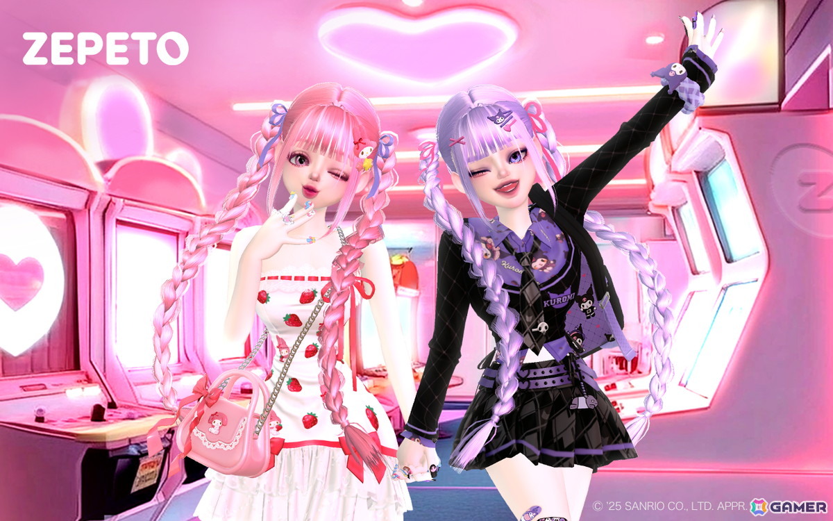 「MY MELODY ♡ KUROMI GAME PLAZA」7月18日よりSHIBUYA TSUTAYAで開催！3つの体験型ゲームやフォトスポットで「メロクロな関係」を体感しようの画像