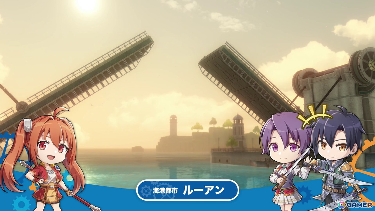「空の軌跡 the 1st」ユリア（CV：松井恵理子）、ギルバート（CV：河西健吾）などルーアン地方の登場キャラクターを紹介！の画像