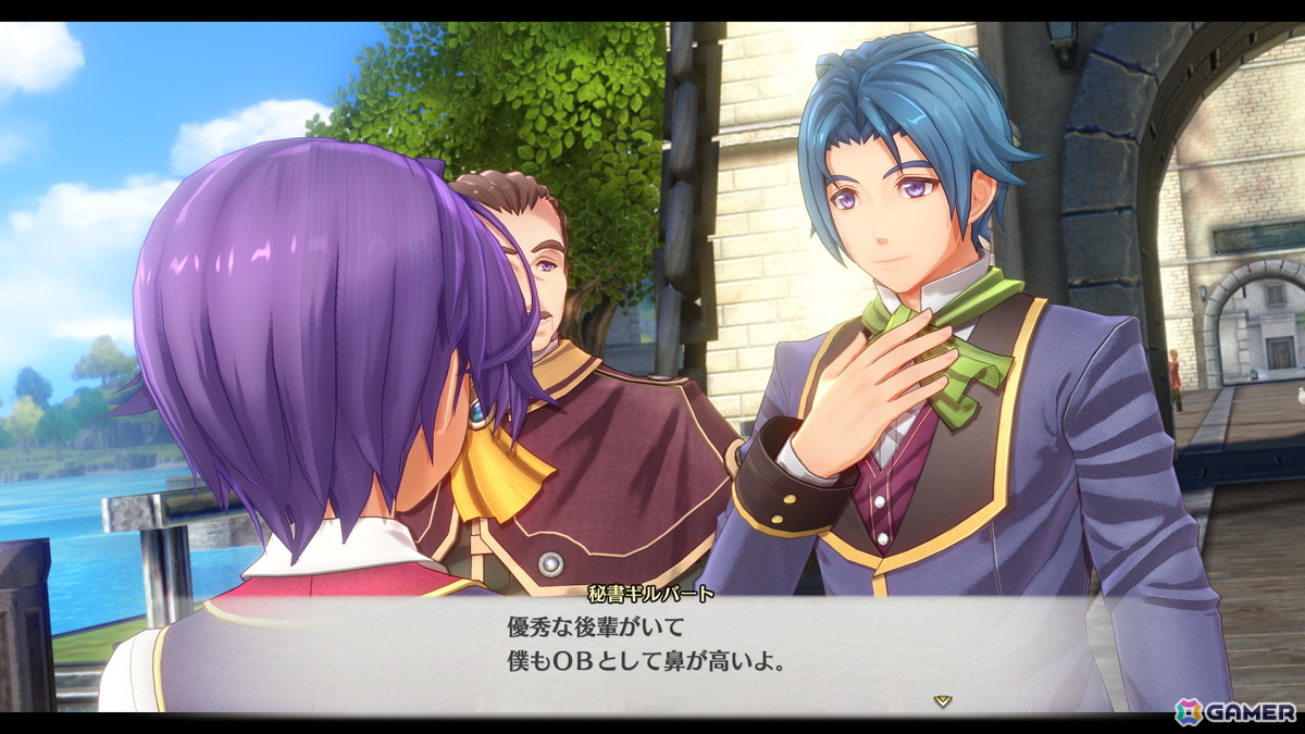 「空の軌跡 the 1st」ユリア（CV：松井恵理子）、ギルバート（CV：河西健吾）などルーアン地方の登場キャラクターを紹介！の画像