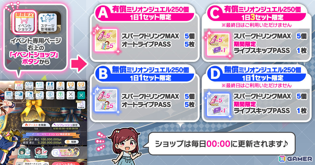 「ミリシタ」8周年記念イベント「超々∞MUGEND@I!」が開催！恵美、奈緒が登場の「セカンドヘアスタイルガシャ ～myブランド編 with glasses～」もの画像19