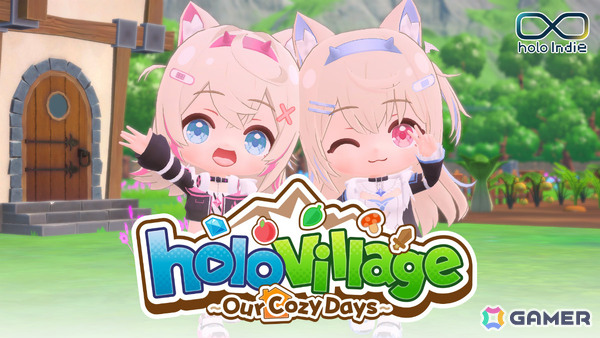 スローライフゲーム「ぷちホロの村 ～剣とお店と田舎暮らし～」英語対応が発表！森カリオペさんらホロライブEnglishのタレントが登場するPVも公開の画像1