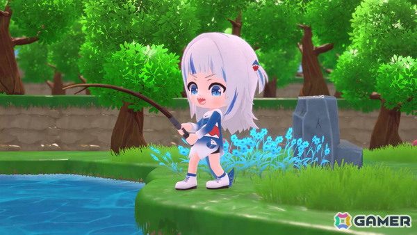 スローライフゲーム「ぷちホロの村 ～剣とお店と田舎暮らし～」英語対応が発表！森カリオペさんらホロライブEnglishのタレントが登場するPVも公開の画像