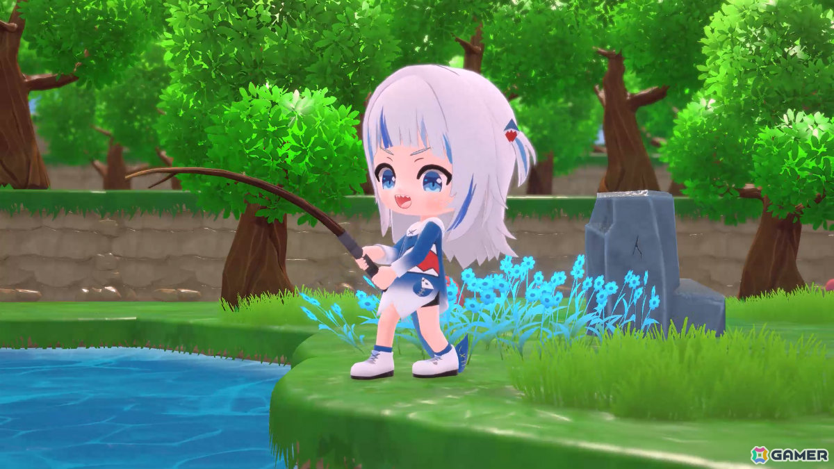 スローライフゲーム「ぷちホロの村 ～剣とお店と田舎暮らし～」英語対応が発表！森カリオペさんらホロライブEnglishのタレントが登場するPVも公開の画像4