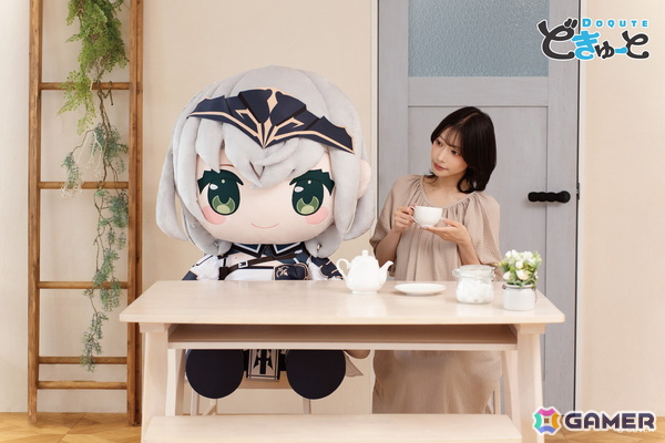 ホロライブプロダクションより兎田ぺこらさん、不知火フレアさん、白銀ノエルさん、宝鐘マリンさんが超特大ぬいぐるみ「どきゅーと」になって登場！の画像
