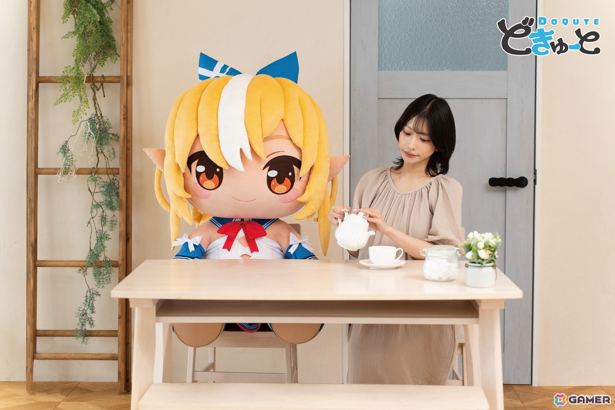 ホロライブプロダクションより兎田ぺこらさん、不知火フレアさん、白銀ノエルさん、宝鐘マリンさんが超特大ぬいぐるみ「どきゅーと」になって登場！の画像8