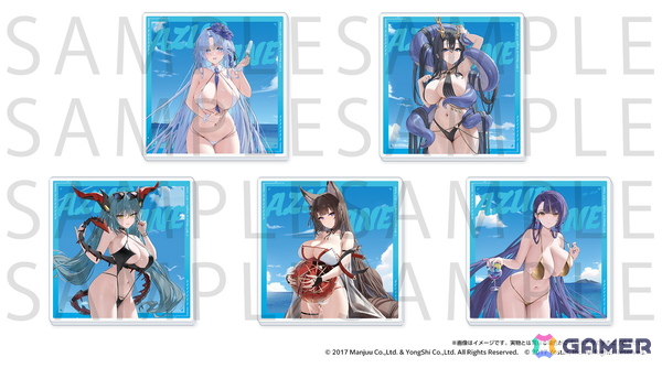 「アズールレーン サマーフェア2025 POP UP STORE」7月25日より開催！テーマは「水着と濡髪」の画像25