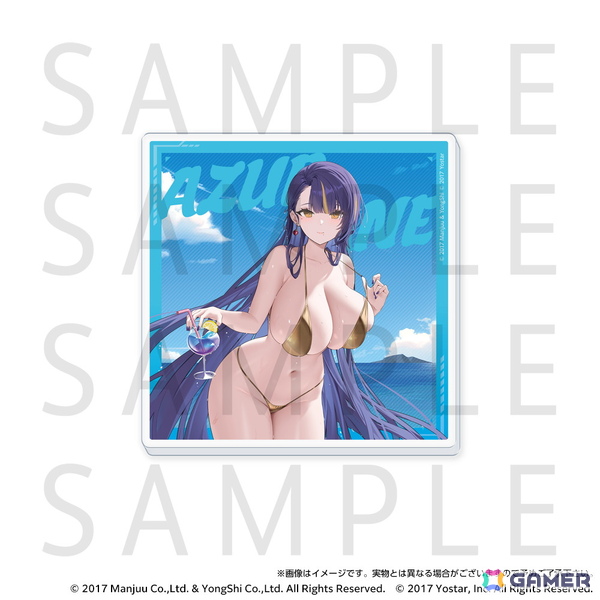 「アズールレーン サマーフェア2025 POP UP STORE」7月25日より開催！テーマは「水着と濡髪」の画像30