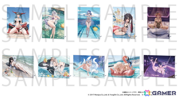 「アズールレーン サマーフェア2025 POP UP STORE」7月25日より開催！テーマは「水着と濡髪」の画像31